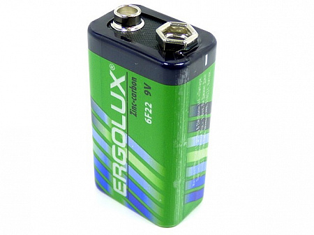 Батарейка “Ergolux”, 6F22 SR1.