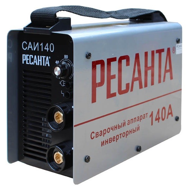 Сварочный аппарат инверторный “Ресанта”, 140А.