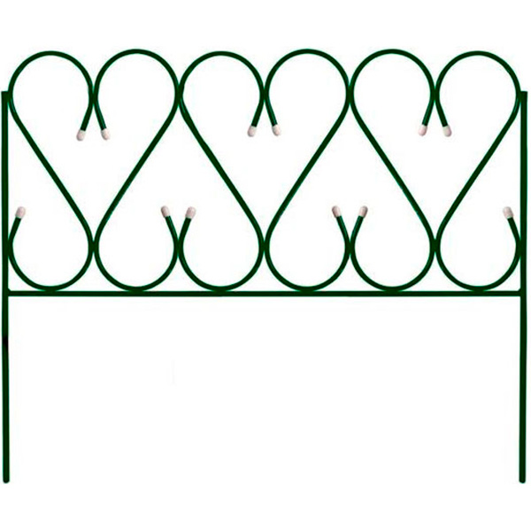 Забор декоративный “Изящный мини”, 5 секций 0,45*0,45 м.