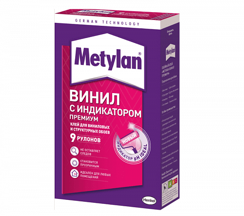 Клей обойный “Metylan”, винил премиум, 250 гр.
