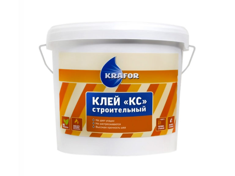 Клей универсальный КС “Krafor”, 5 кг.