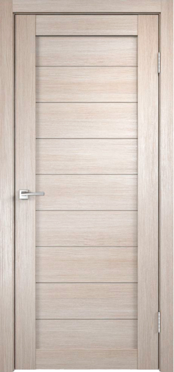Дверь межкомнатная  “Глухое Х1”, кремовая лиственница, 2000*700 мм.