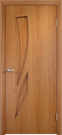 Дверь межкомнатная  “Тип С-2”, глухая, миланский орех, 2000*700 мм.