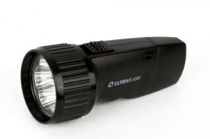 Фонарь аккумуляторный, ручной “Ultraflash”, LED 3859, 220В.