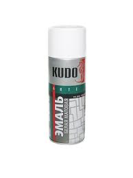 Краска аэрозоль для радиаторов”Kudo”, белая матовая, 520 мл.
