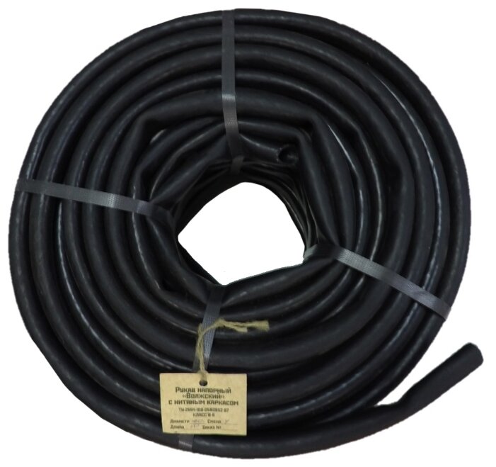 Шланг Волжский ВРТ поливочный армированный черный 1/2″ (16 мм), цена за метр.