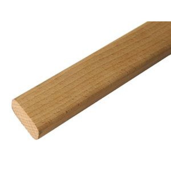 Штанга деревянная, овал, бук, L=846 мм.
