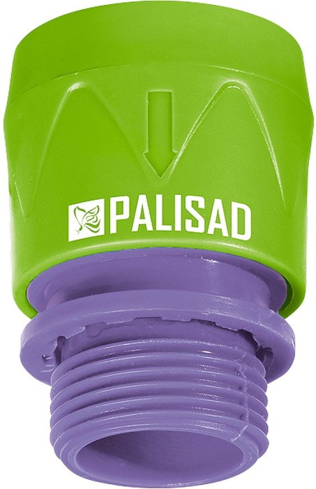 Соединитель для шланга “Palisad”, быстросъемный внешняя резьба 3/4. 66175.