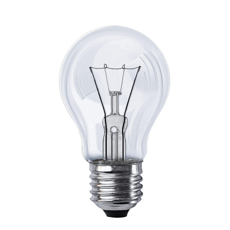 Лампа накаливания “КЭЛЗ”, прозрачная, А65, Е27, 200W, 230V.