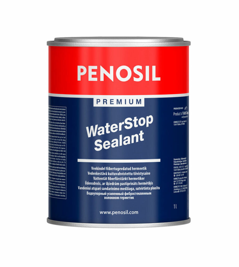 Герметик “Penosil”, водостойкий, со стекловолокном, 1000 мл.