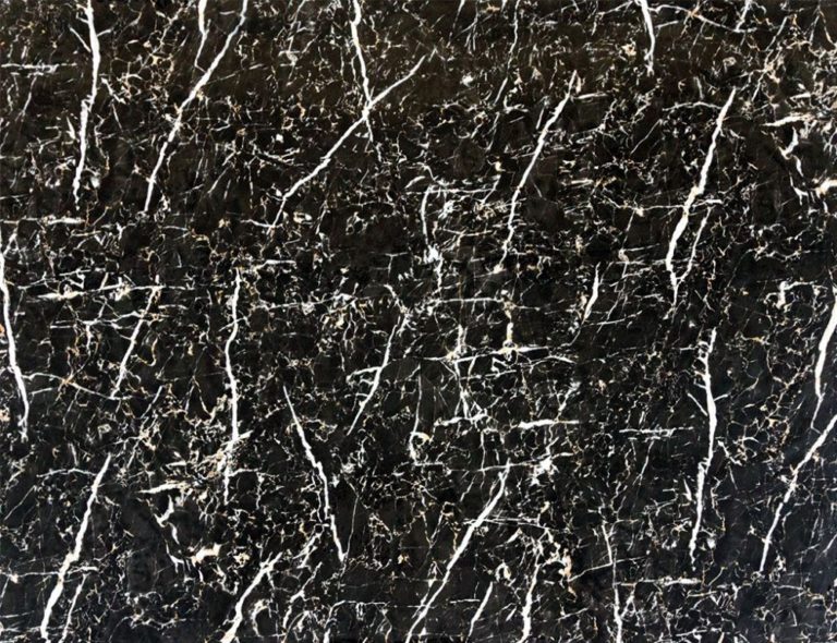 Панель интерьерная “Идеал Мармори”, Мрамор черный (117), 900х600х4 мм.