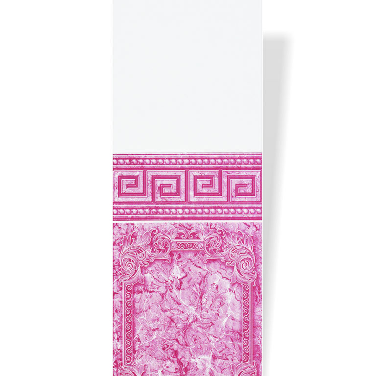 Панель ПВХ Фриз “Весна”, розовый размер 2700*250*8 мм.
