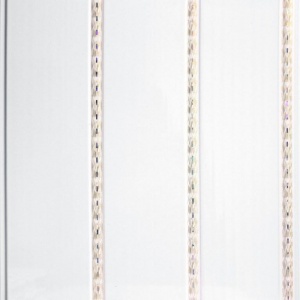 Панель ПВХ, 3-х секционная, Кантри золото, 240*3000*8 мм.