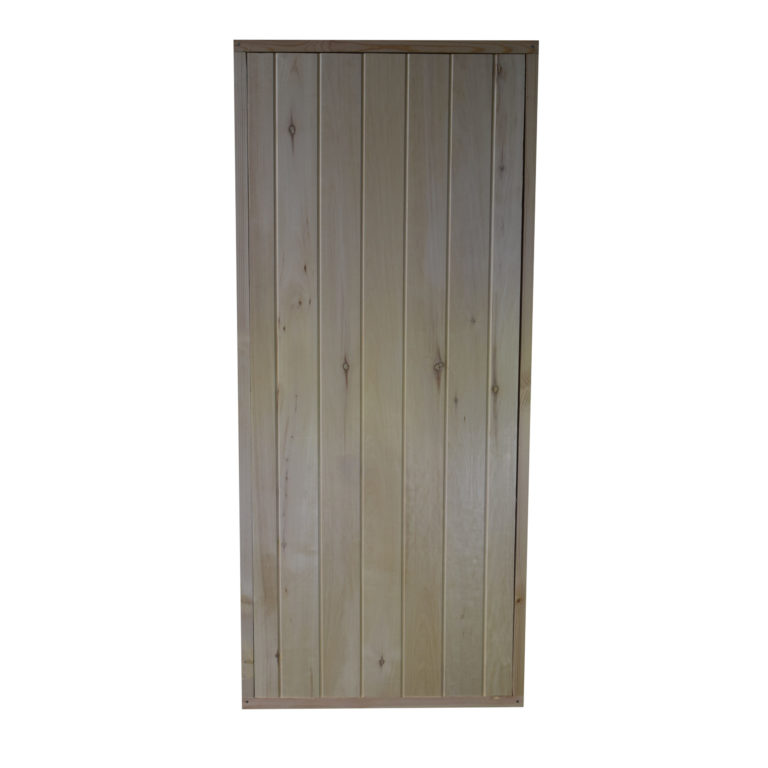 Дверь филенчатая с коробкой, банная, осина 700*1770 мм.