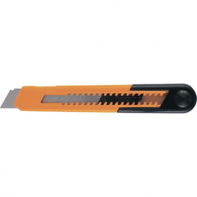 Нож “Sparta”, выдвижное лезвие, пластиковый усиленный корпус 18 мм.
