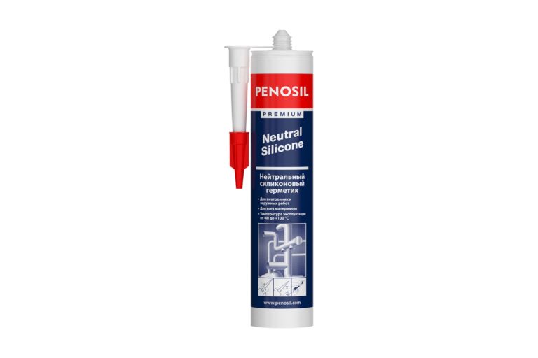 Герметик “Penosil premium”, каучуковый, всепогодный, прозрачный, 280 мл.