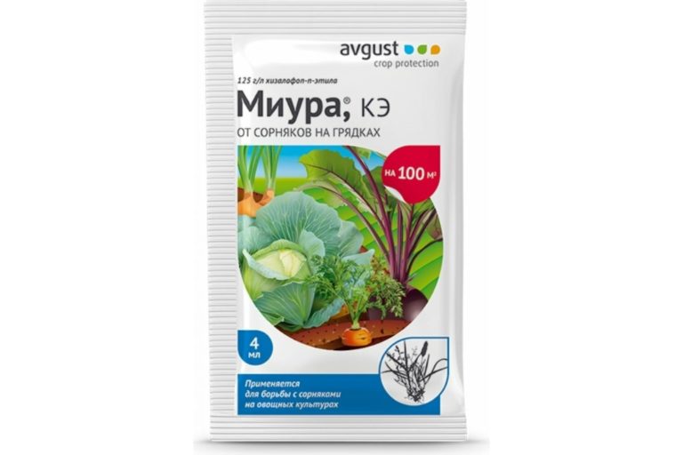 Миура 4 мл. гербицид для борьбы с сорняками на картофеле 100кв.м.